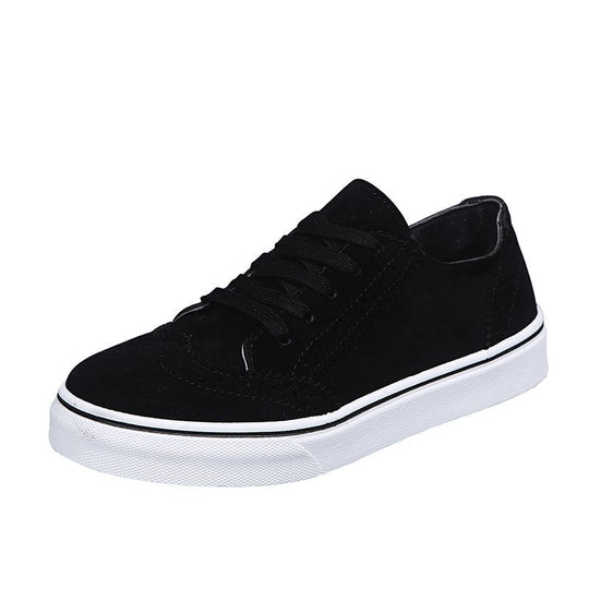 Damen Sneaker mit eleganter Perforation und rutschfester Sohle EB
