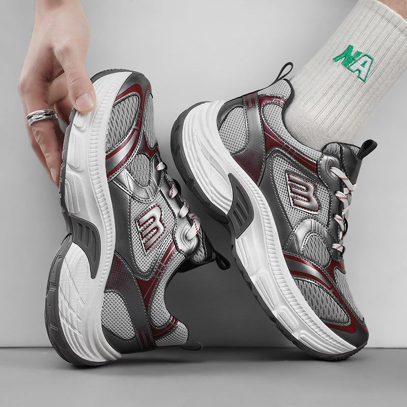 Damen Sportschuhe mit atmungsaktivem Mesh-Obermaterial und stoßdämpfender Sohle EB