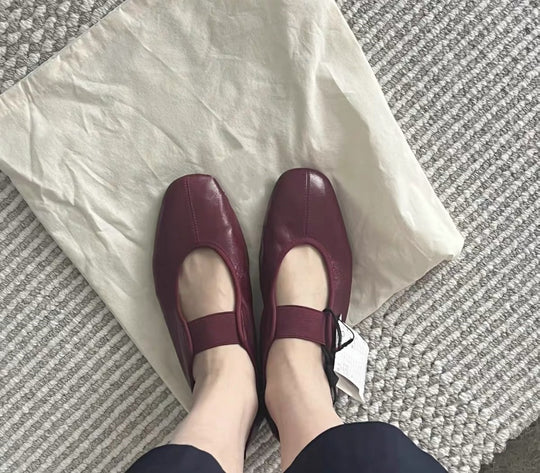 Damen Ballerinas mit flexiblem Riemendesign und komfortabler Innensohle EB