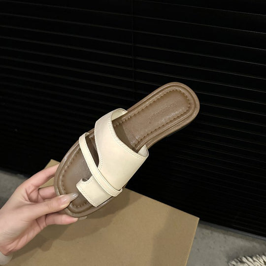 Damen Sandalen mit komfortablem Fußbett und modernem Riemendesign EB