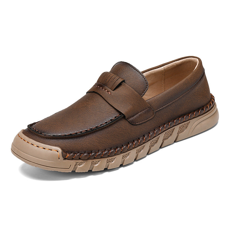 Herren Elegante und komfortable Mokassins mit rutschfester Sohle EB