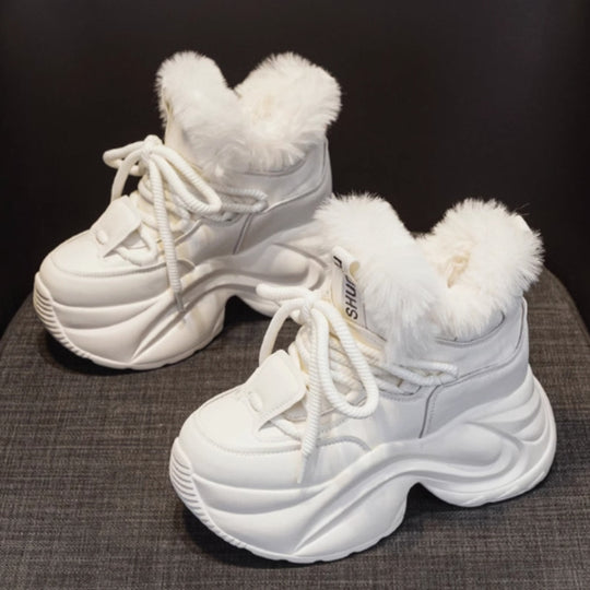 Damen Winter-Sneaker mit kuscheligem Innenfutter und rutschfester Sohle EB
