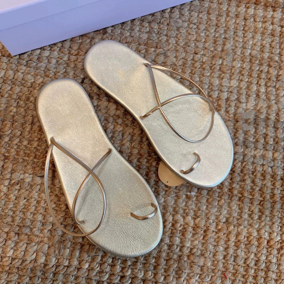 Damen Sandalen im eleganten Minimalistischen Design EB