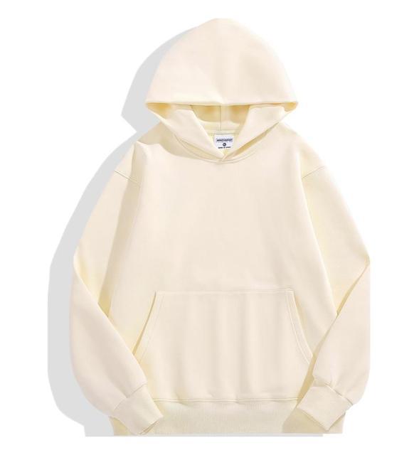 Unisex nan klassischer Kapuzenpullover mit Kängurutasche und weichem Baumwollfleece EB