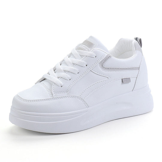 Damen komfortable High-Top Sneakers mit dämpfender Sohle und weichem Innenfutter EB