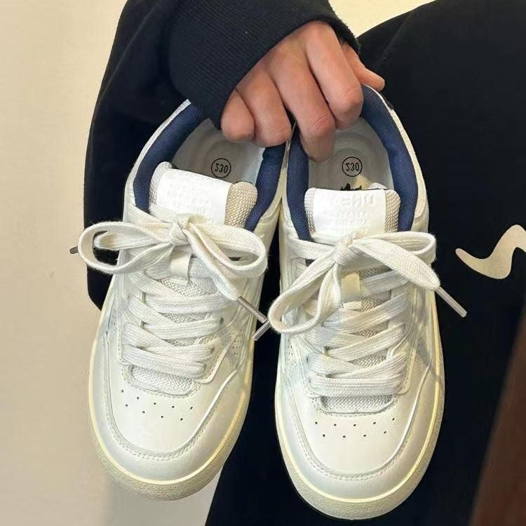 Damen Sneakers im zeitlosen Retro-Stil mit gepolsterter Innensohle und rutschfester Sohle EB
