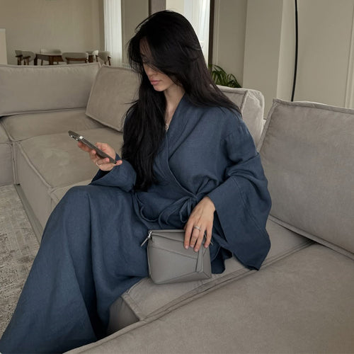 Damen lässiger Kimono Anzug EB