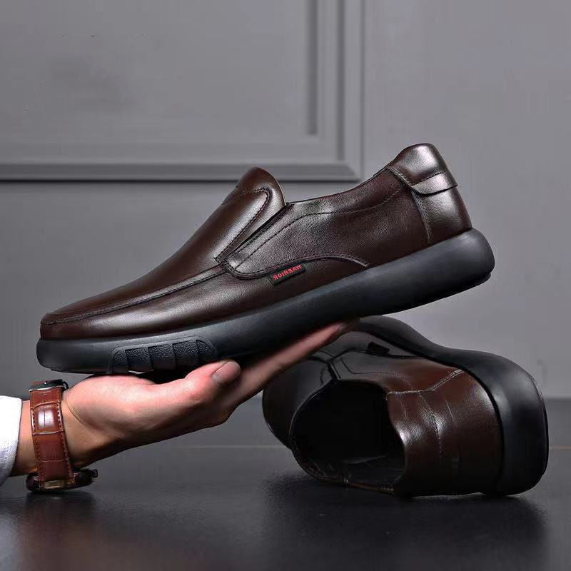 Damen Bequeme Leder Slipper EB