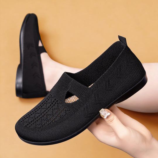 Damen Atmungsaktive Strickschuhe EB