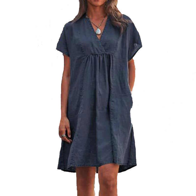 Damen lässiges Strandkleid EB