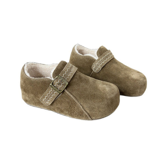 Damen Clogs mit weichem Innenfutter und praktischem Riemenverschluss EB