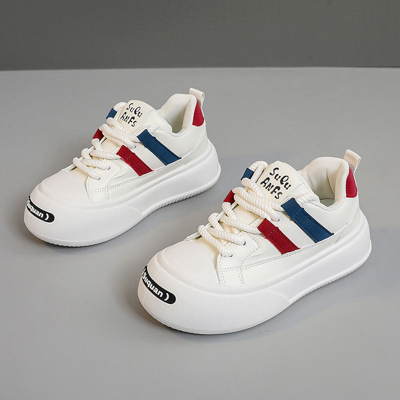 Damen modische Sneaker mit sportlichem Design und komfortabler Dämpfung EB