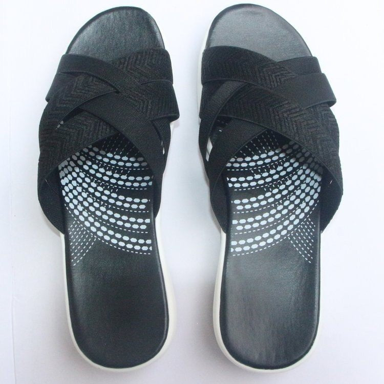 Damen Komfortable Riemensandalen mit verstellbaren Riemen EB