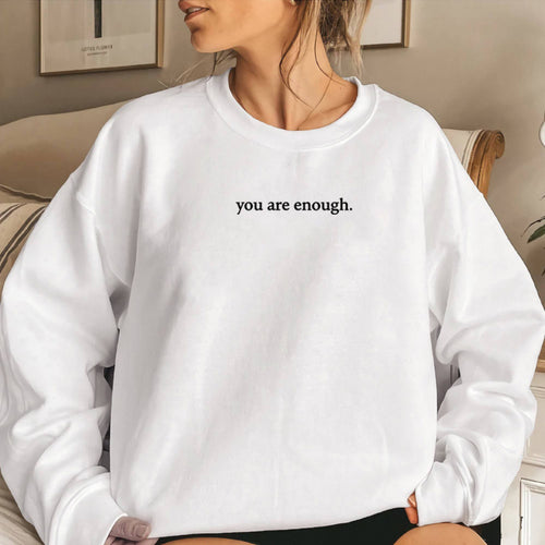 Damen Sweatshirt mit inspirierendem Schriftzug EB