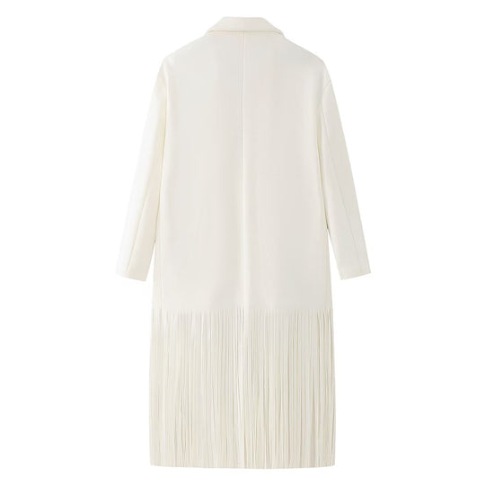 Damen Fransen-Blazer mit eleganter Passform und modernem Design EB