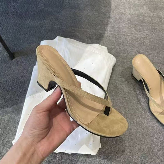 Damen Plateauschuhe mit modischem Riemendesign EB