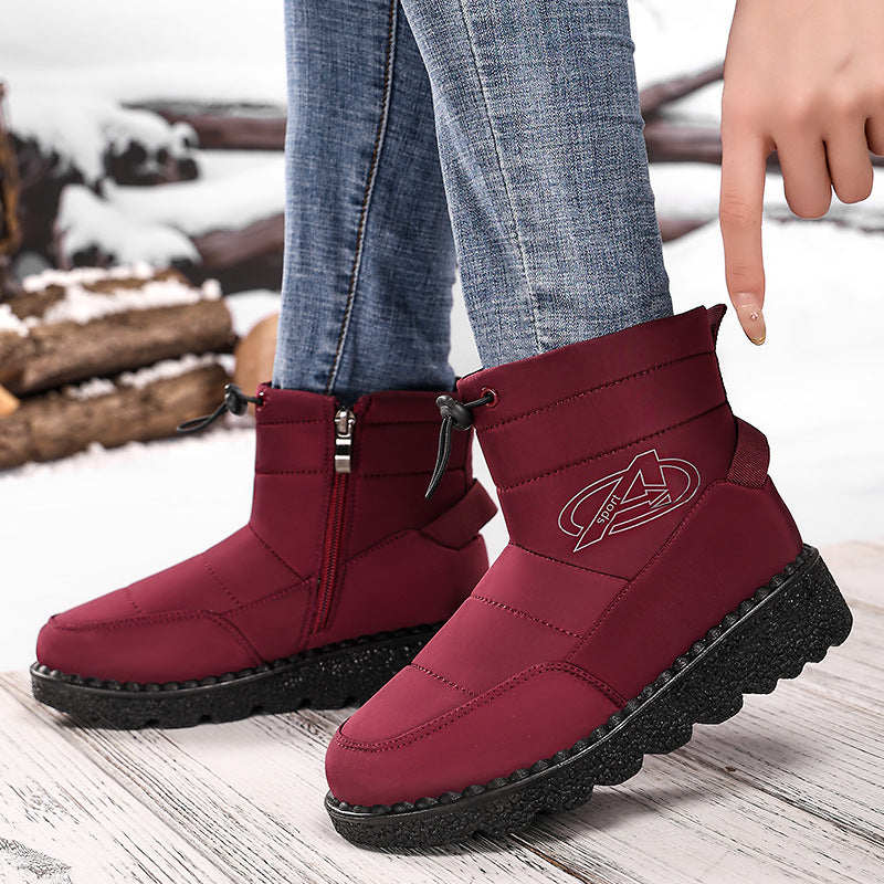 Damen Winterboots mit rutschfester Sohle und wärmendem Innenfutter EB