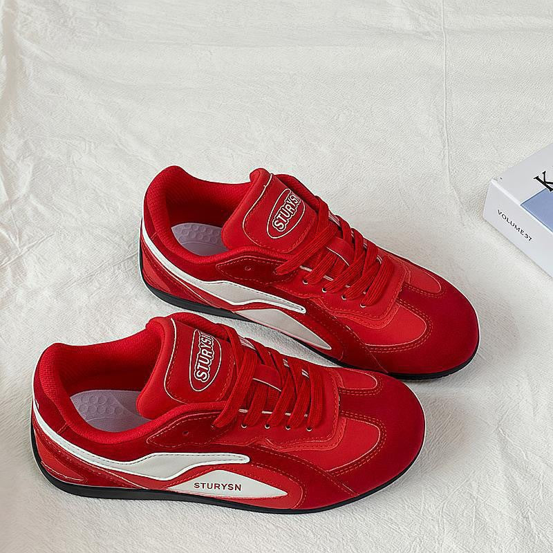 Damen Retro-Inspirierte Sneakers mit atmungsaktivem Obermaterial EB