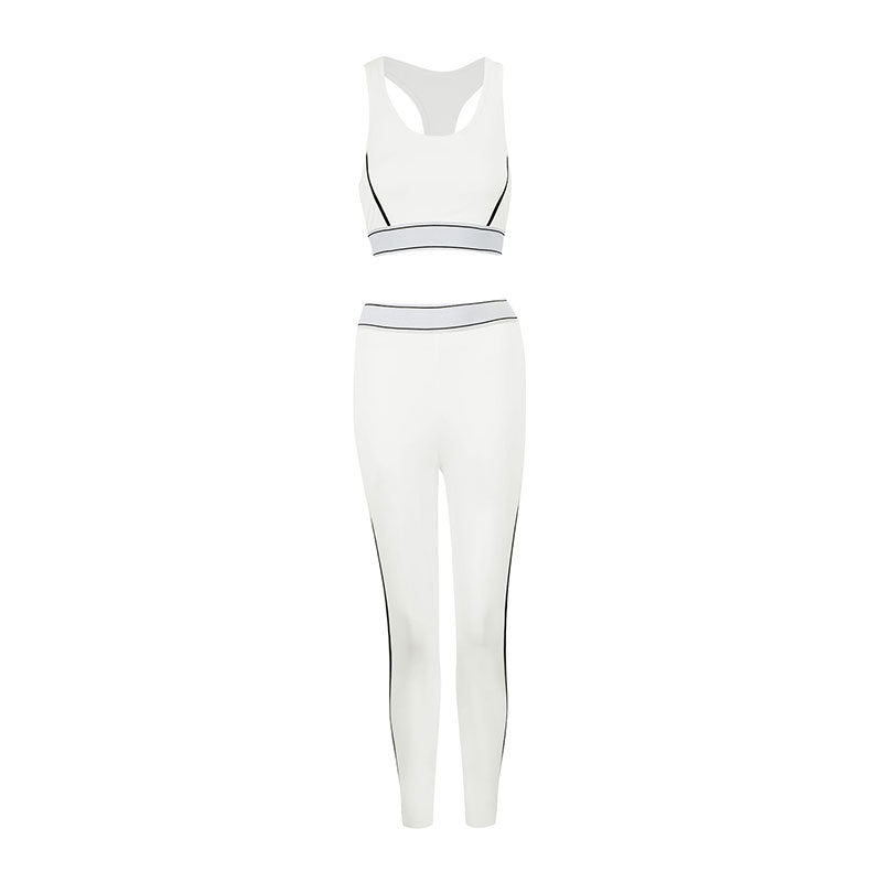 Damen Sportliches Zwei-Teiliges Set mit ergonomischem Design und atmungsaktiven Materialien EB