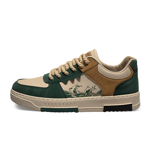 Herren modische Sneaker mit einzigartigem Design und rutschfester Sohle EB
