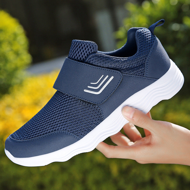 Damen Atmungsaktive Sport-Sneaker mit praktischem Klettverschluss EB
