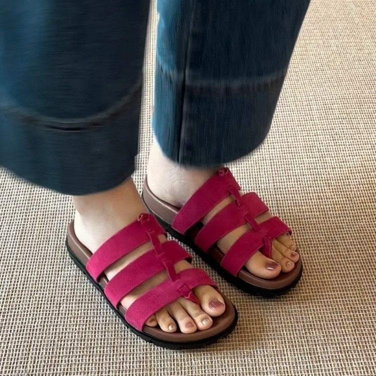 Damen komfortable Clogs mit verstellbaren Riemen und anatomischem Fußbett EB