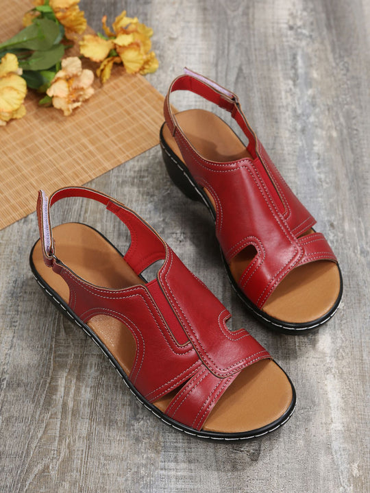 Damen Bequeme Sandalen mit anatomischer Fußbettung EB