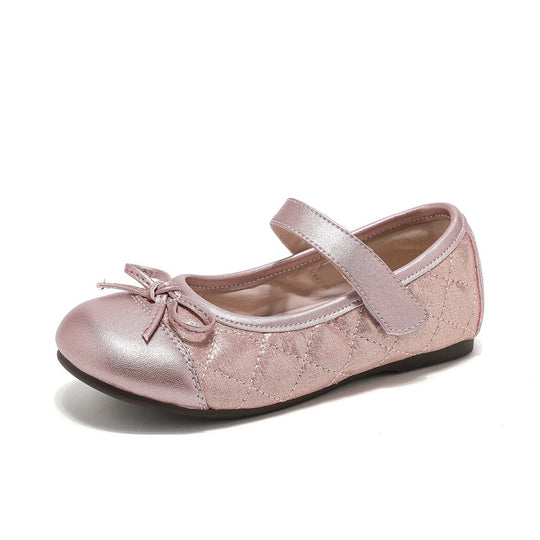 Mädchen Mary Jane Ballerinas mit glänzendem Obermaterial EB