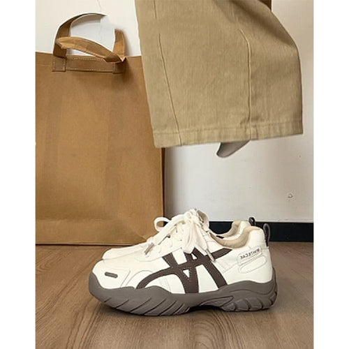 Damen Sportliche Sneakers mit rutschfester Sohle und atmungsaktivem Obermaterial EB