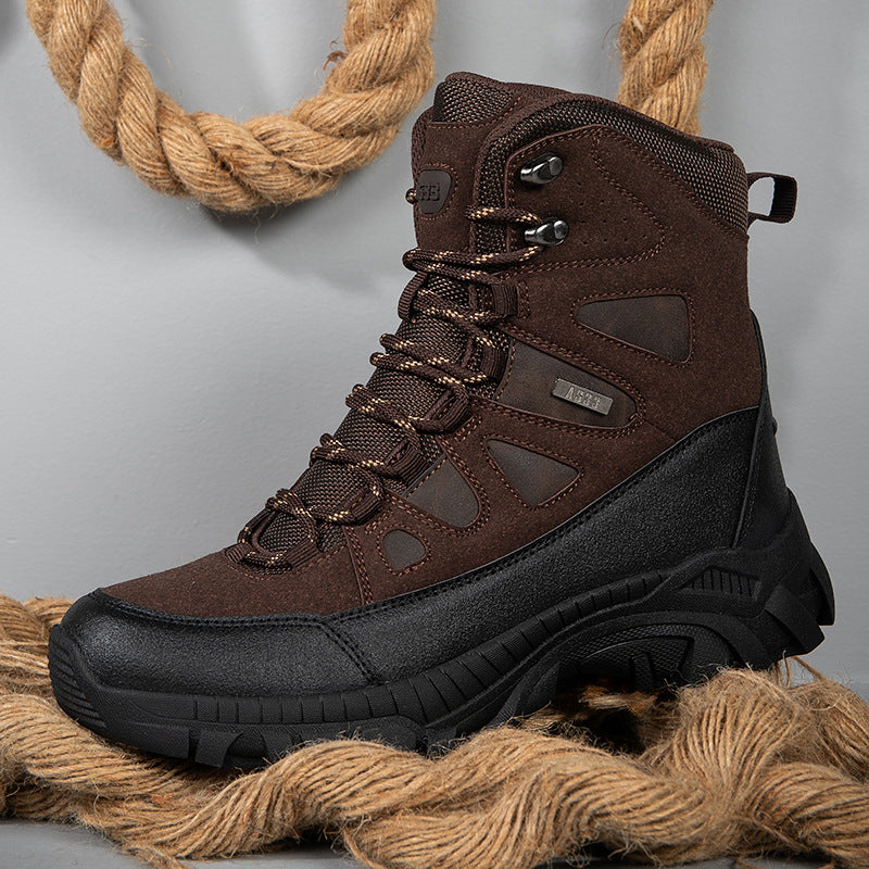 Herren Robuste Outdoor-Boots mit hohem Knöchelschutz und rutschfester Sohle EB