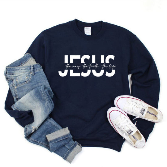 Damen lässiger Sweatshirt mit inspirierendem Spruch und hohem Tragekomfort EB