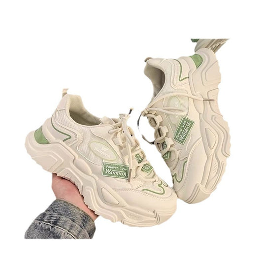 Damen Chunky-Sneaker mit atmungsaktivem Obermaterial und rutschfester Sohle EB