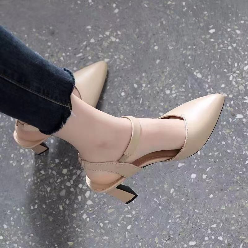 Damen Elegante Slingback-Pumps mit komfortablem Schnitt und hochwertiger Riemenelement EB