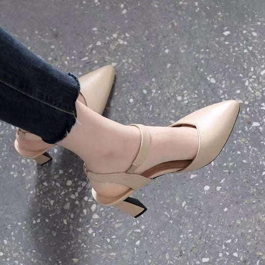 Damen Elegante Slingback-Pumps mit komfortablem Schnitt und hochwertiger Riemenelement EB