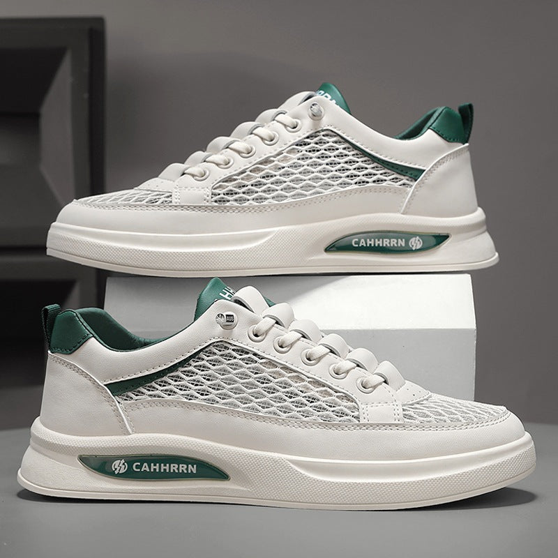 Unisex atmungsaktive Mesh-Plateau-Sneaker mit leichter Dämpfung und gepolstertem Komfortfußbett EB