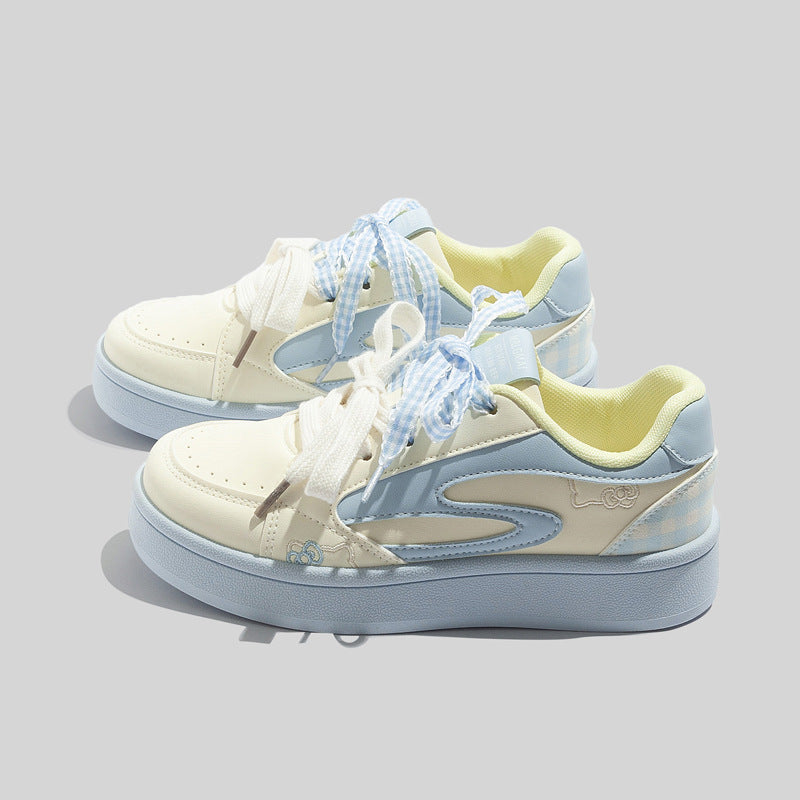 Damen Sneakers mit innovativem Support-System und rutschfester Gummisohle EB