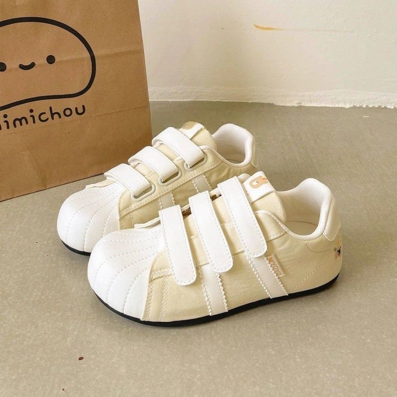 Damen Freizeit-Sneaker mit niedlichen Tiermotiven und praktischem Klettverschluss EB