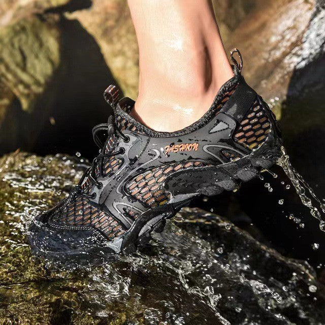 Damen Sportliche Multifunktionsschuhe mit rutschfester Sohle und atmungsaktivem Obermaterial EB