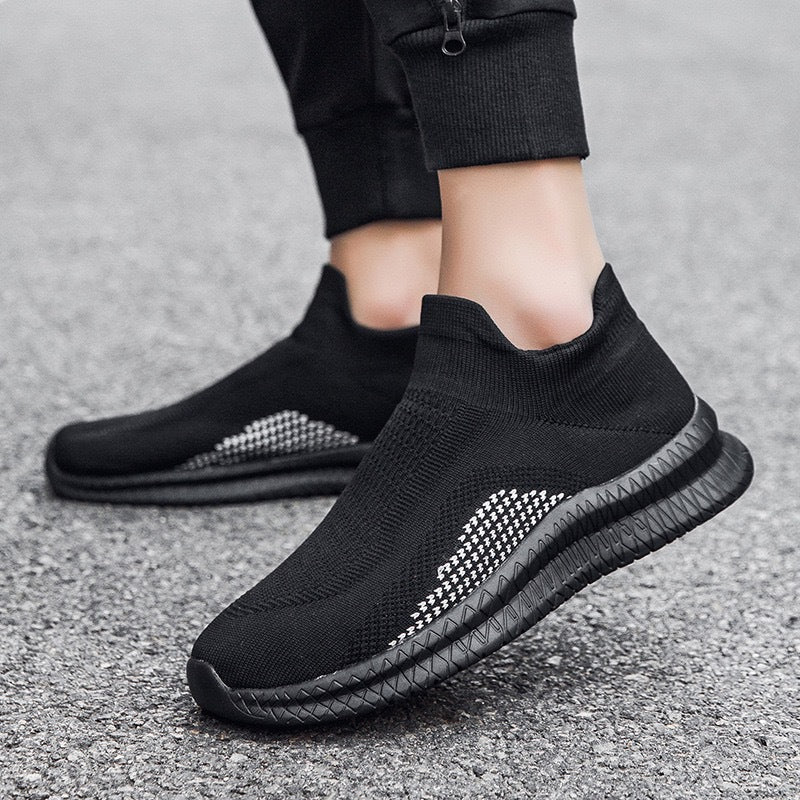 Damen Atmungsaktive Sneaker mit elastischem Schaft EB