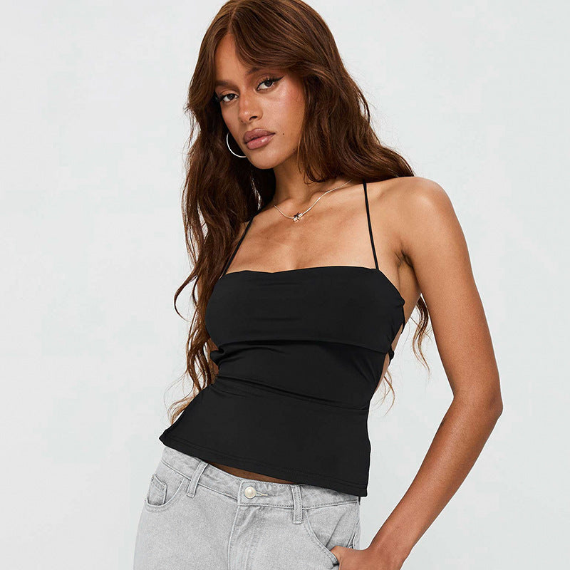Damen lässiges Trägershirt mit hochwertigem Material und modischem Schnitt EB