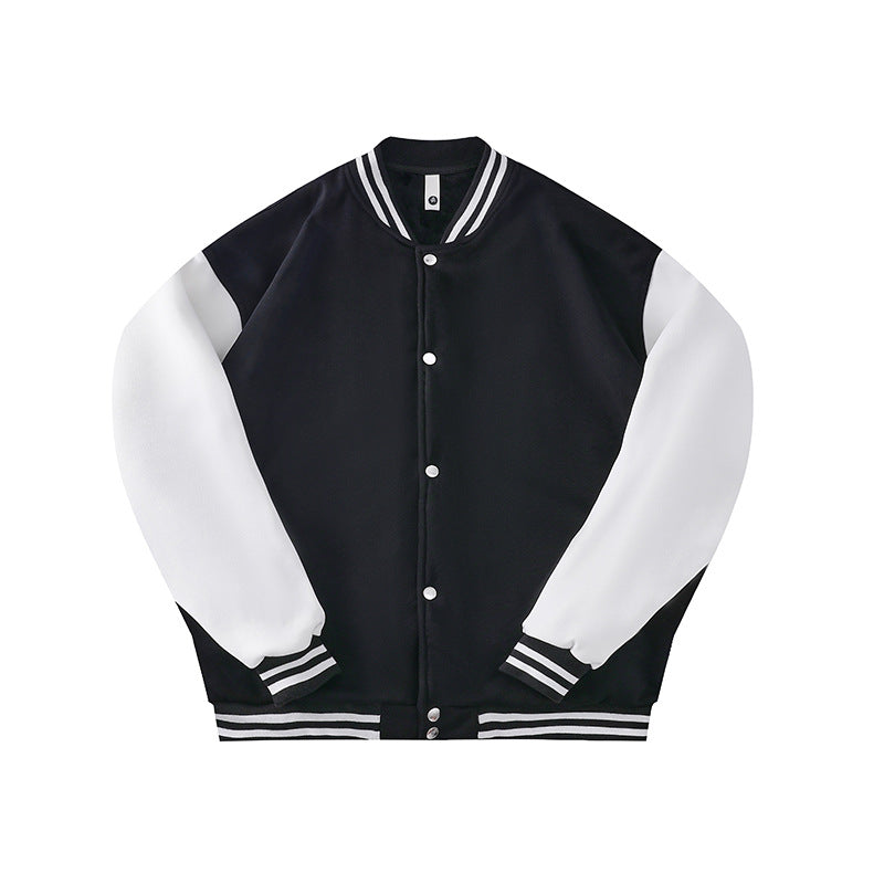 Damen Sportliche Bomberjacke mit Kontrastärmel und modernem Design EB