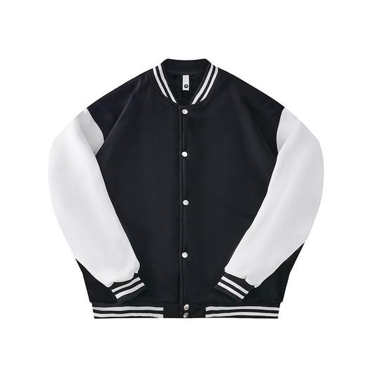Damen Sportliche Bomberjacke mit Kontrastärmel und modernem Design EB