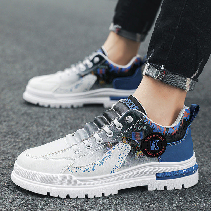 Damen Sportliche Sneakers mit stylischem Grafikdesign und bequemer Dämpfung EB