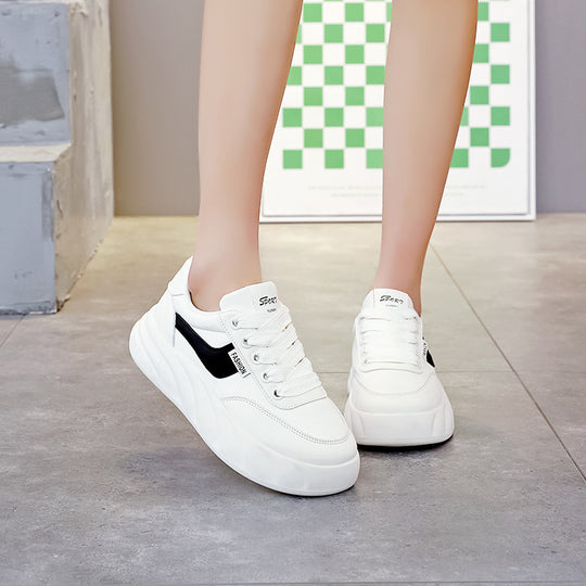 Damen Sneakers mit dämpfender Plattform und atmungsaktivem Obermaterial EB