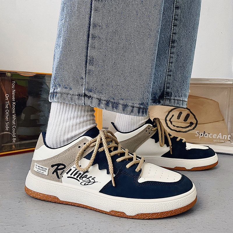Damen Sneaker mit sportlichem Design und gepolstertem Kragen EB