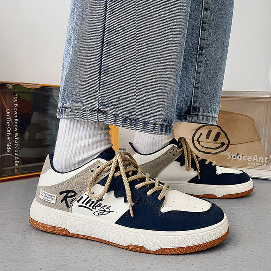 Damen Sneaker mit sportlichem Design und gepolstertem Kragen EB