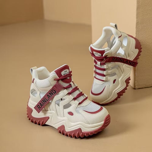 Damen Sportliche Chunky Sneakers EB