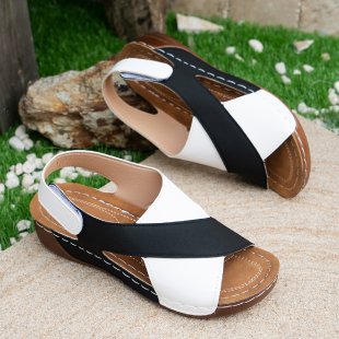 Damen Komfort-Sandalen mit elegantem Verstellriemen EB