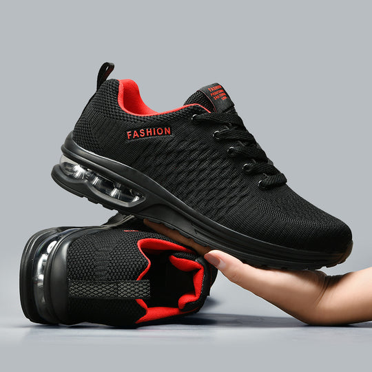Damen modische Sneaker mit atmungsaktivem Obermaterial und dämpfender Sohle EB
