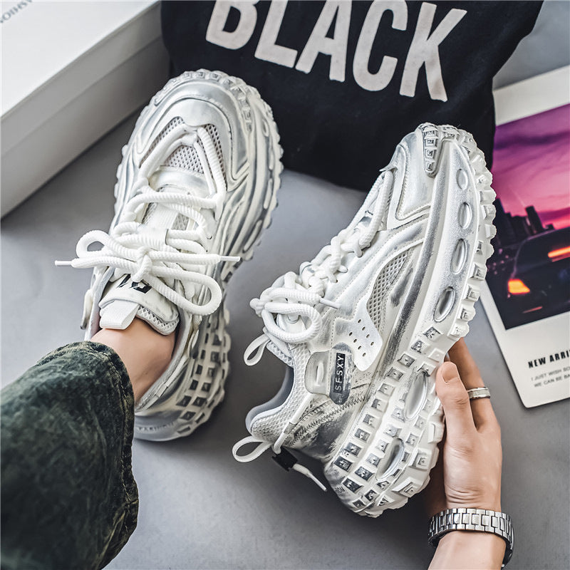 Damen Sportliche Chunky-Sneaker mit innovativem Dämpfungssystem und strapazierfähigem Obermaterial EB